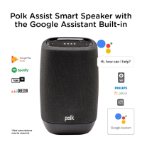 Polk Assist Išmanioji kolonėlė su integruotu "Google Assistant"